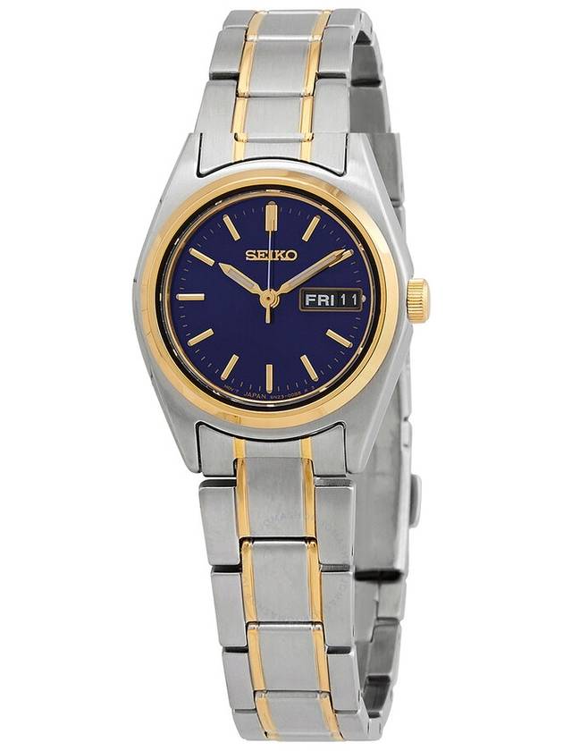 Seiko Essentials Quartz Blue Dial Ladies Watch SUR436 - SEIKO - BALAAN 1