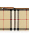 Check Bifold Wallet Beige - BURBERRY - BALAAN 3