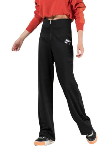 High waist women s wide fit black pants L - NIKE - BALAAN 1