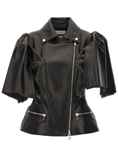 Alexander McQueen 'Bow Knot' Biker Vest - ALEXANDER MCQUEEN - BALAAN 2