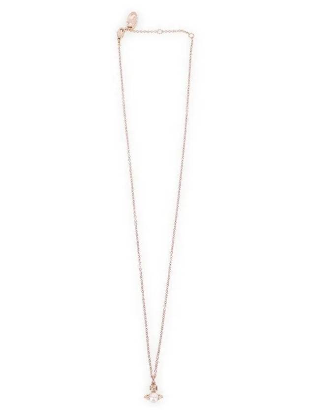 Balbina Pearl Pendant Necklace Pink Gold - VIVIENNE WESTWOOD - BALAAN 3