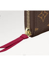 Monogram Clemence Long Wallet Brown Fuchsia - LOUIS VUITTON - BALAAN 4