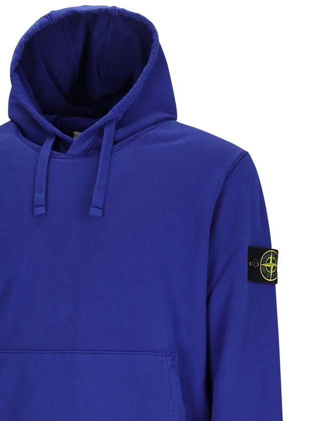 JERSEY SWEATSHIRT WITH LOGO BADGE - STONE ISLAND - BALAAN 3