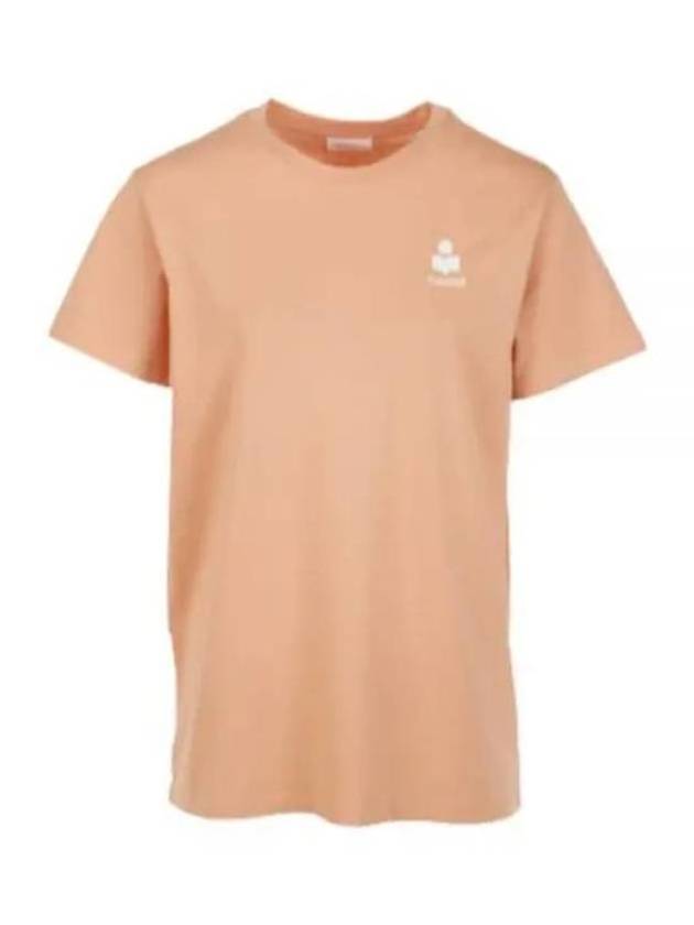 Aby Logo Short Sleeve T-Shirt Papaya Orange - ISABEL MARANT - BALAAN 2