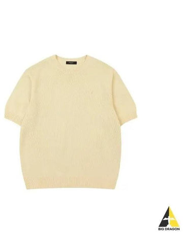 Blossom half sleeve knit 1856 yellow - KANGOL - BALAAN 1