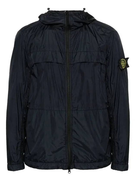 Garment Dyed Crinkle Reps R-Nylon Jacket Navy - STONE ISLAND - BALAAN 2