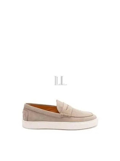 Suede Loafers Grey - TOD'S - BALAAN 2