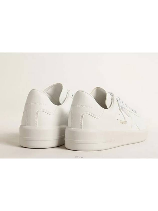 Purestar Lace-Up Low-Top Sneakers White - GOLDEN GOOSE - BALAAN 5