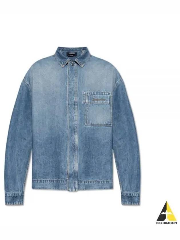 La Chemise De Nimes Denim Jacket Blue - JACQUEMUS - BALAAN 2