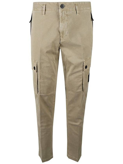 Compass Badge Cargo Straight Pants Navy - STONE ISLAND - BALAAN 2