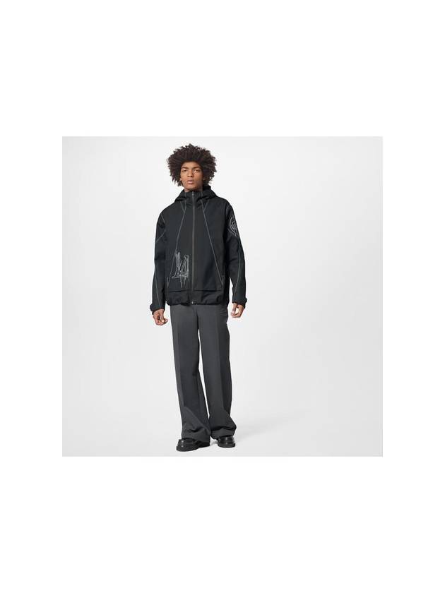 LV Frequency Technical Hooded Blouson - LOUIS VUITTON - BALAAN 1