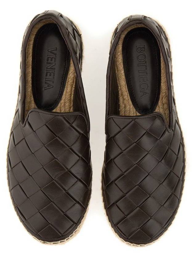 Jack Intrecciato Leather Espadrille Fondant - BOTTEGA VENETA - BALAAN 4