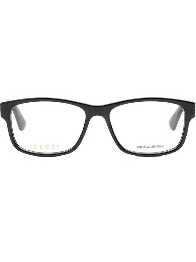 Eyewear GG Square Eyeglasses Black - GUCCI - BALAAN.