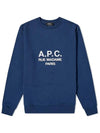 Men's Rufus Sweatshirt Navy - A.P.C. - BALAAN 3