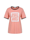 Wave color combination T-shirt MW3ME275CRL - P_LABEL - BALAAN 8