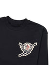 ski patch sweatshirt black - MONCLER - BALAAN 4