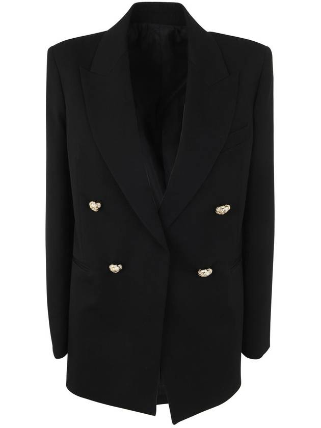 Jewel Buttons Jacket Black - LANVIN - BALAAN 2