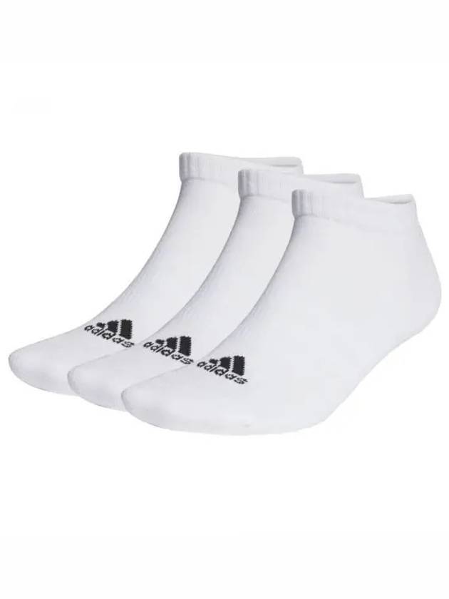 Cushioned Low Cut Socks Set White - ADIDAS - BALAAN 1