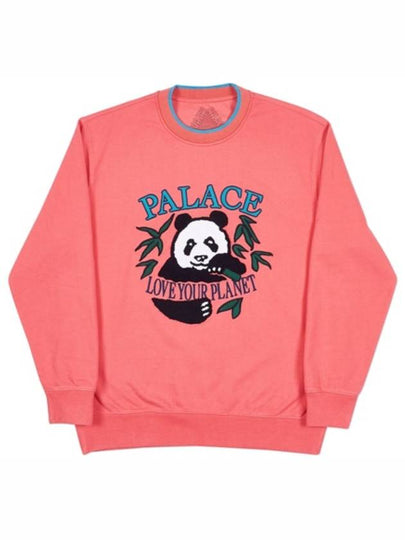 Panda Crew Neck Pink Panda Crew Pink - PALACE - BALAAN 2