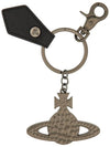 Hammered ORB Key Holder Black - VIVIENNE WESTWOOD - BALAAN 3