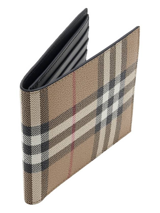 Men's Vintage Check Half Wallet Beige - BURBERRY - BALAAN 3