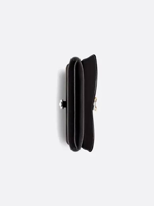 Saddle A4 Grained Calfskin Pouch Black - DIOR - BALAAN 4