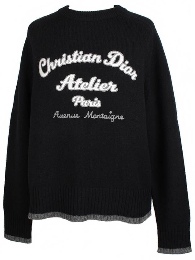 Atelier logo knit XL - DIOR - BALAAN 1