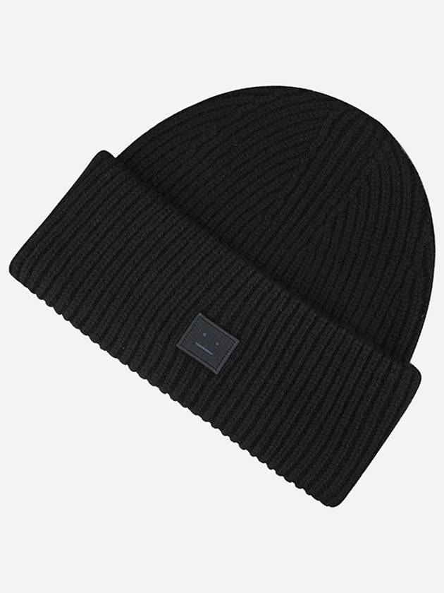 Small Face Logo Beanie Black - ACNE STUDIOS - BALAAN 2