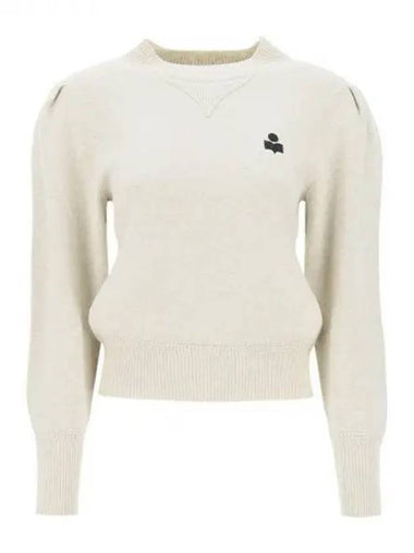 KELAYA LOGO COTTON BLEND KNIT - ISABEL MARANT ETOILE - BALAAN 1