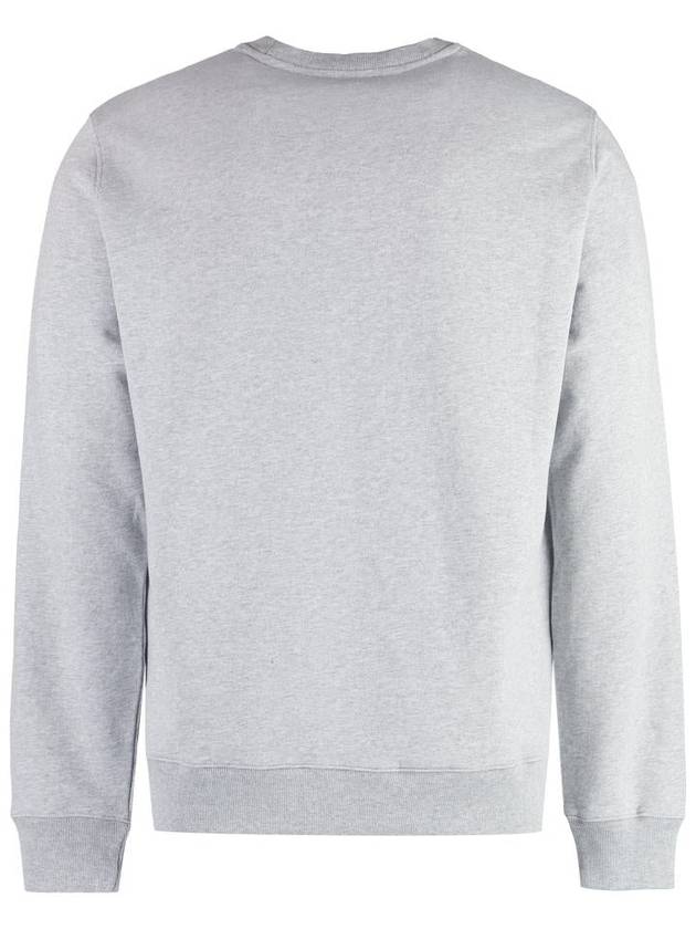 Campus Fox Regular Sweatshirt Light Grey Melange - MAISON KITSUNE - BALAAN 3