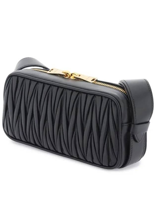 Materasse Nappa Leather Cross Bag Black - MIU MIU - BALAAN 4