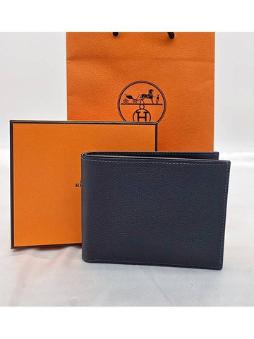 Citizen Twill Half Wallet Vert Bronze Men s H086492CAAA - HERMES - BALAAN 1