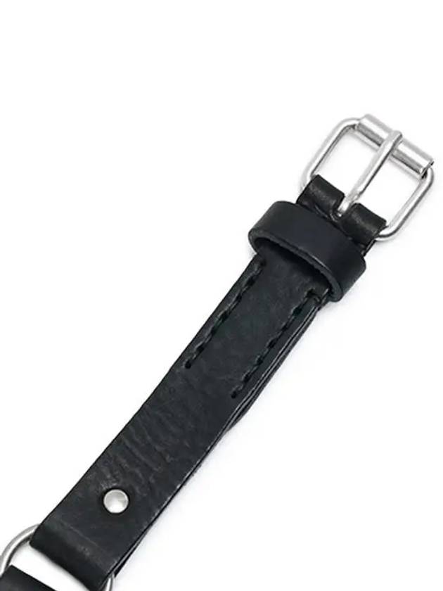 Men's Buckle Leather Belt Black A22482GB - OUR LEGACY - BALAAN 3