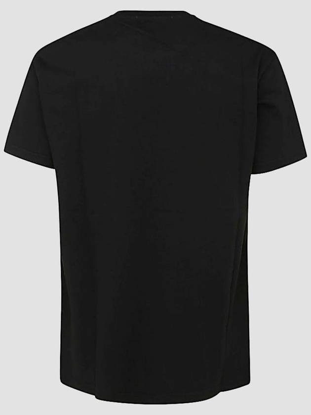 ORB Logo Cotton Short Sleeve T-Shirt Black - VIVIENNE WESTWOOD - BALAAN 3