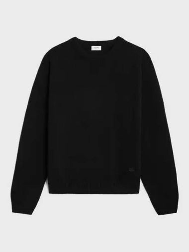 Triomphe crew neck sweater cashmere 2AD3X384D 38NO - CELINE - BALAAN 1