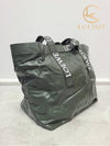 Used luxury goods Lewis It Bauble green fold shopper bag Paper calfskin - LOEWE - BALAAN 3