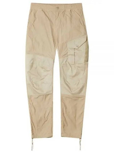 Ten c garment dyed nylon tactel pants beige 22CTCUP04160 - TEN C - BALAAN 1