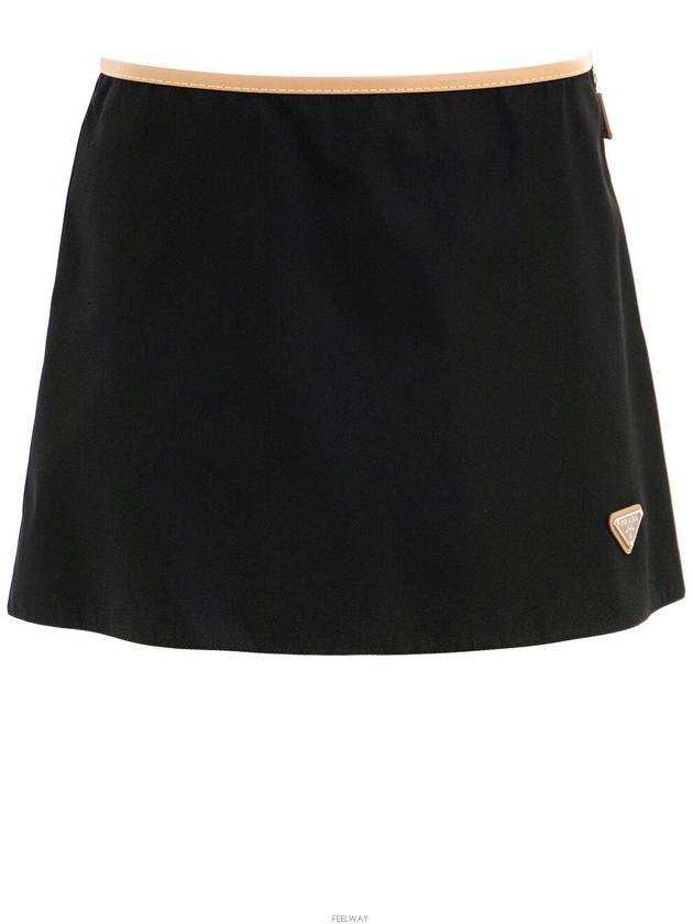 Re nylon mini skirt 21H969 OOO 1WQ8 F0002 - PRADA - BALAAN 1