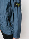 Men's Wappen Patch Nylon Hooded Jacket Blue - STONE ISLAND - BALAAN 6