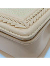 beige shoulder bag - CHANEL - BALAAN 6