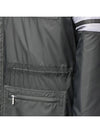 Sheer Ripstop 4 Bar Parka Silver - THOM BROWNE - BALAAN 5