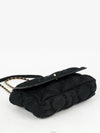 Bubble quilted flap shoulder bag black gold 74348 - CHANEL - BALAAN 4