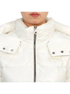 Women s goose down padded jacket Pigna belted hoodie VDDJ25235 WHS - DUVETICA - BALAAN 10