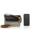 Mini Trunk Shoulder Bag Gray - MARNI - BALAAN 8