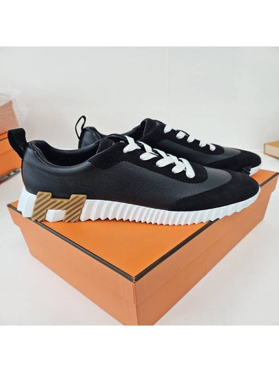 Bouncing Low Top Sneakers Noir - HERMES - BALAAN 2