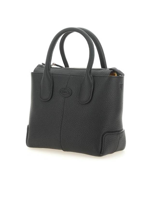 Di Leather Tote Bag Black - TOD'S - BALAAN 2