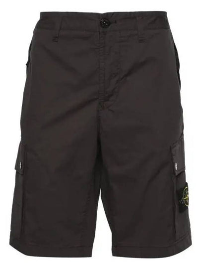 Wappen Cargo Bermuda Shorts Drak Grey - STONE ISLAND - BALAAN 2