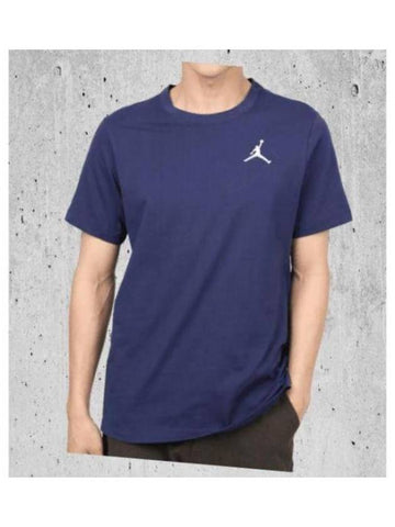 Short sleeve t shirt DC7485410 Navy - NIKE - BALAAN 1