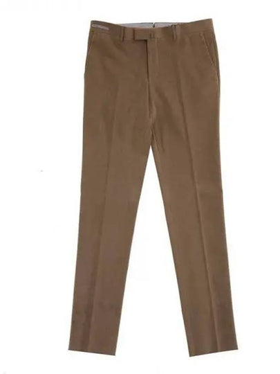 Khaki Beige Dynamic Waist Pants C08PT7S11 Khaki 271650 - CORNELIANI - BALAAN 1