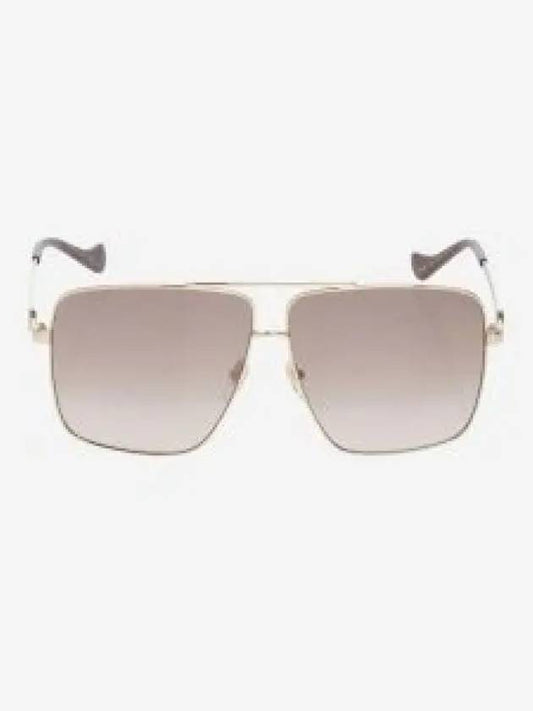 Eyewear Double Bridge Square Sunglasses Pink - GUCCI - BALAAN 2
